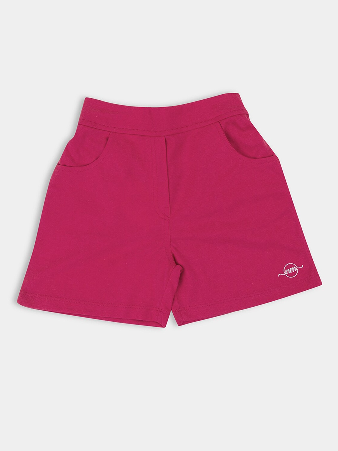 

PAMPOLINA Girls Cotton Regular Shorts, Magenta