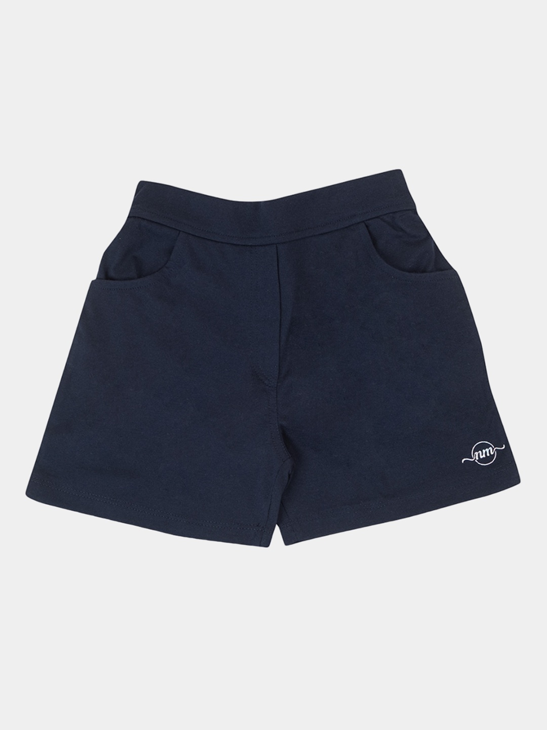 

PAMPOLINA Girls Cotton Regular Shorts, Navy blue