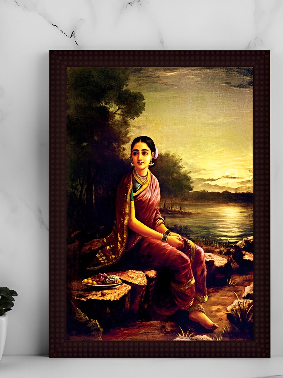 

Tamatina Black & Yellow Wooden Wall Painting Art