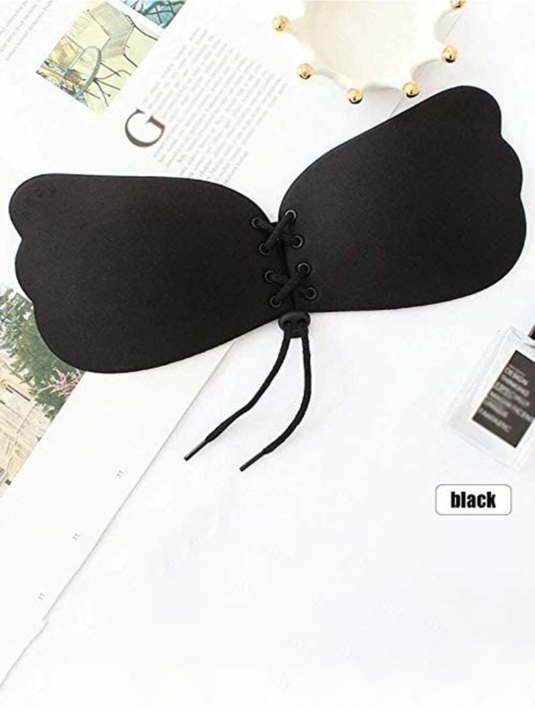 

Xivir Reusable Stick-On Lingerie accessories, Black