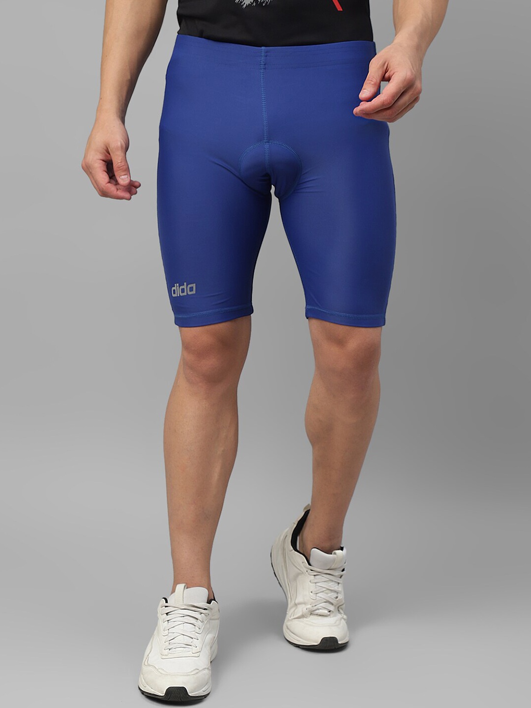 

DIDA Men Dry-Fit Cycling Sports Shorts, Blue
