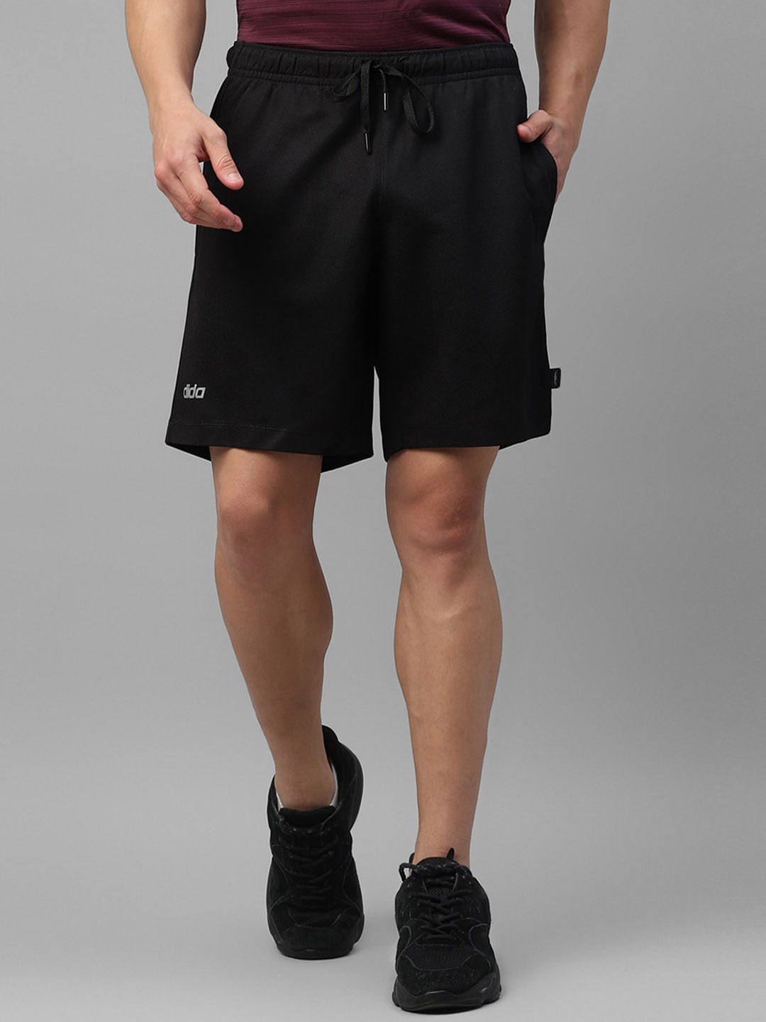 

DIDA Men Dry-Fit Running Shorts, Black
