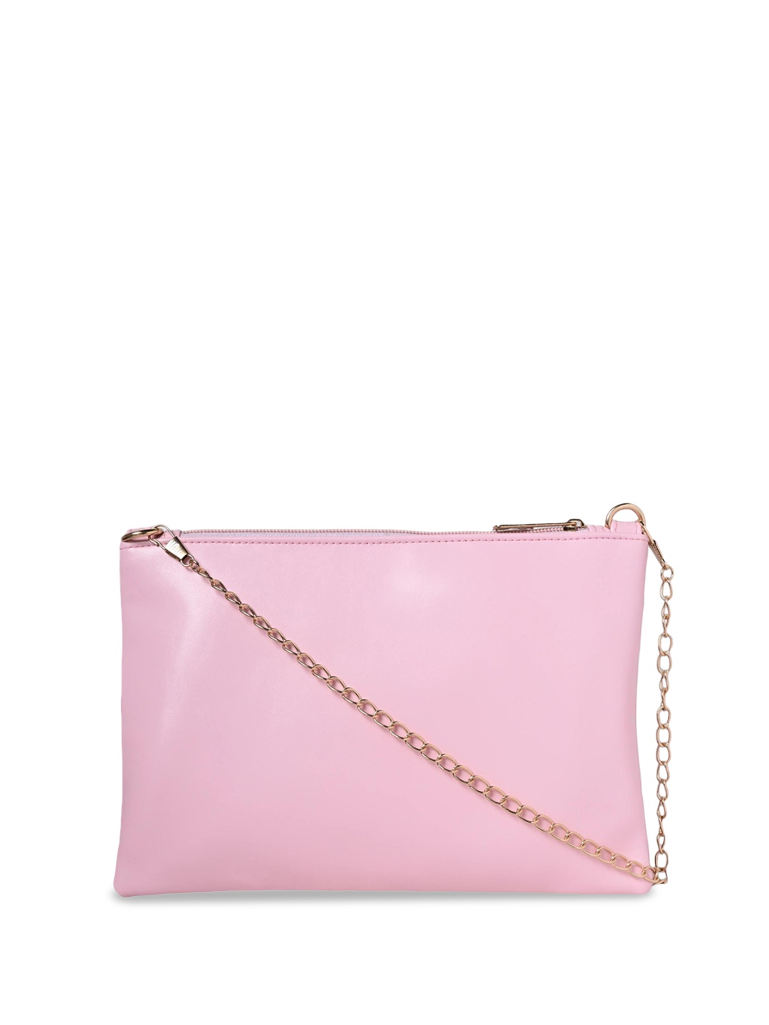 

MARKQUES Vegan Leather Structured Cross Body Sling Bag, Pink
