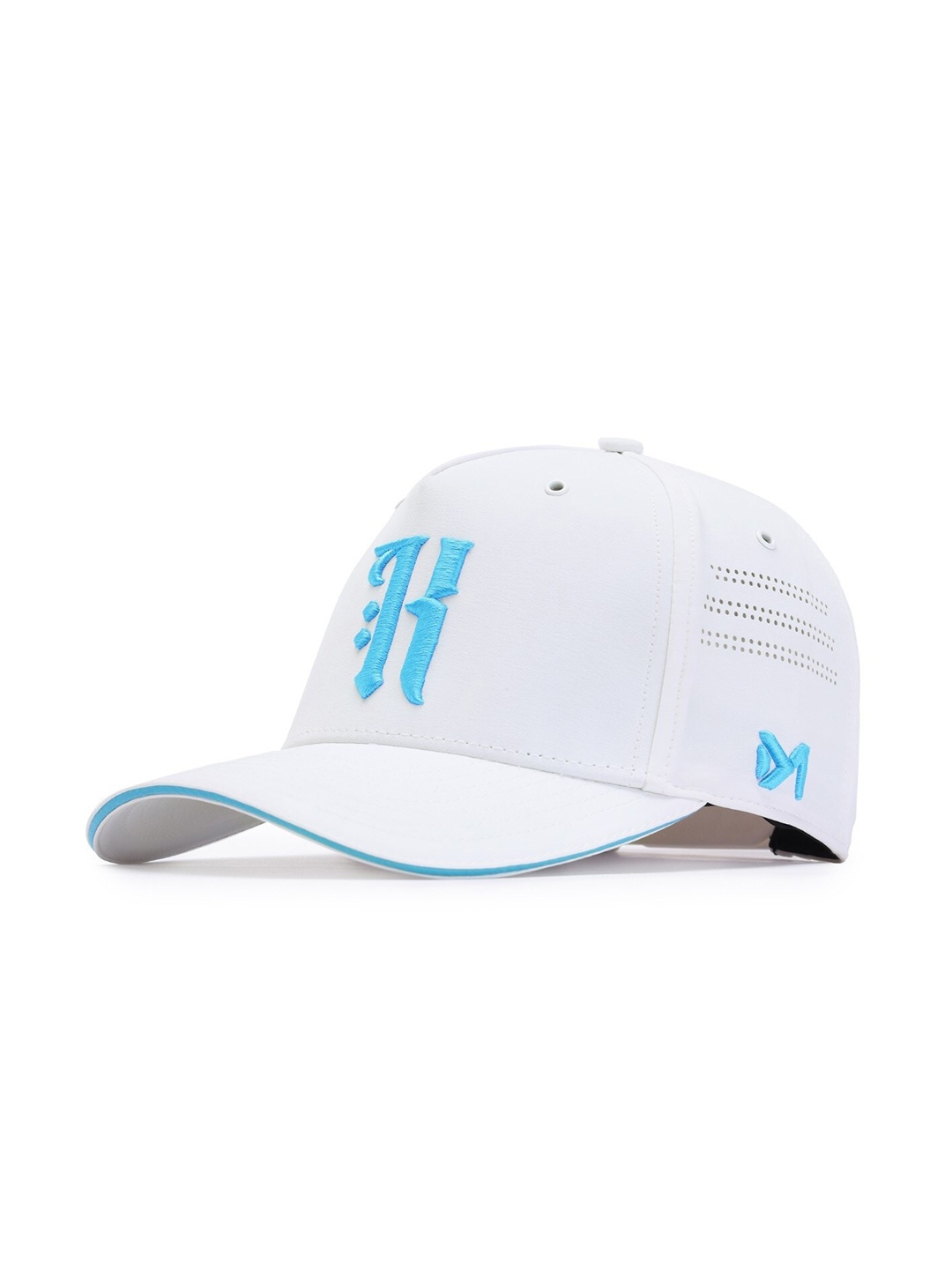 

LIT-AF Unisex Embroidered Baseball Cap, White