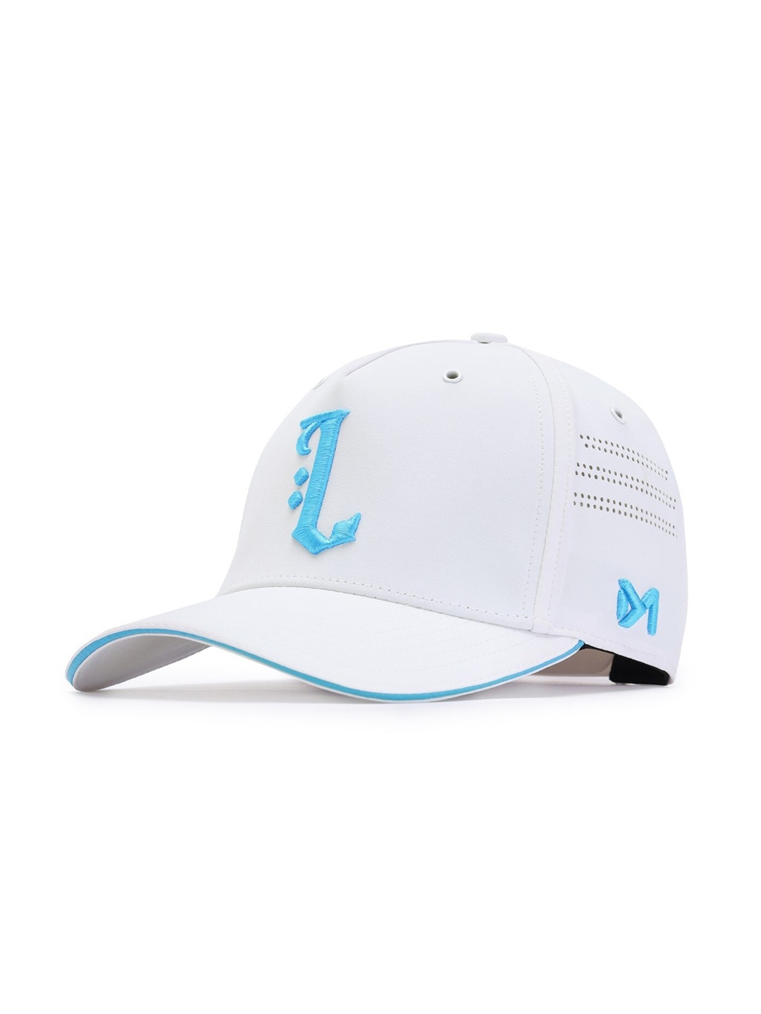 

LIT-AF Unisex Embroidered Baseball Cap, White