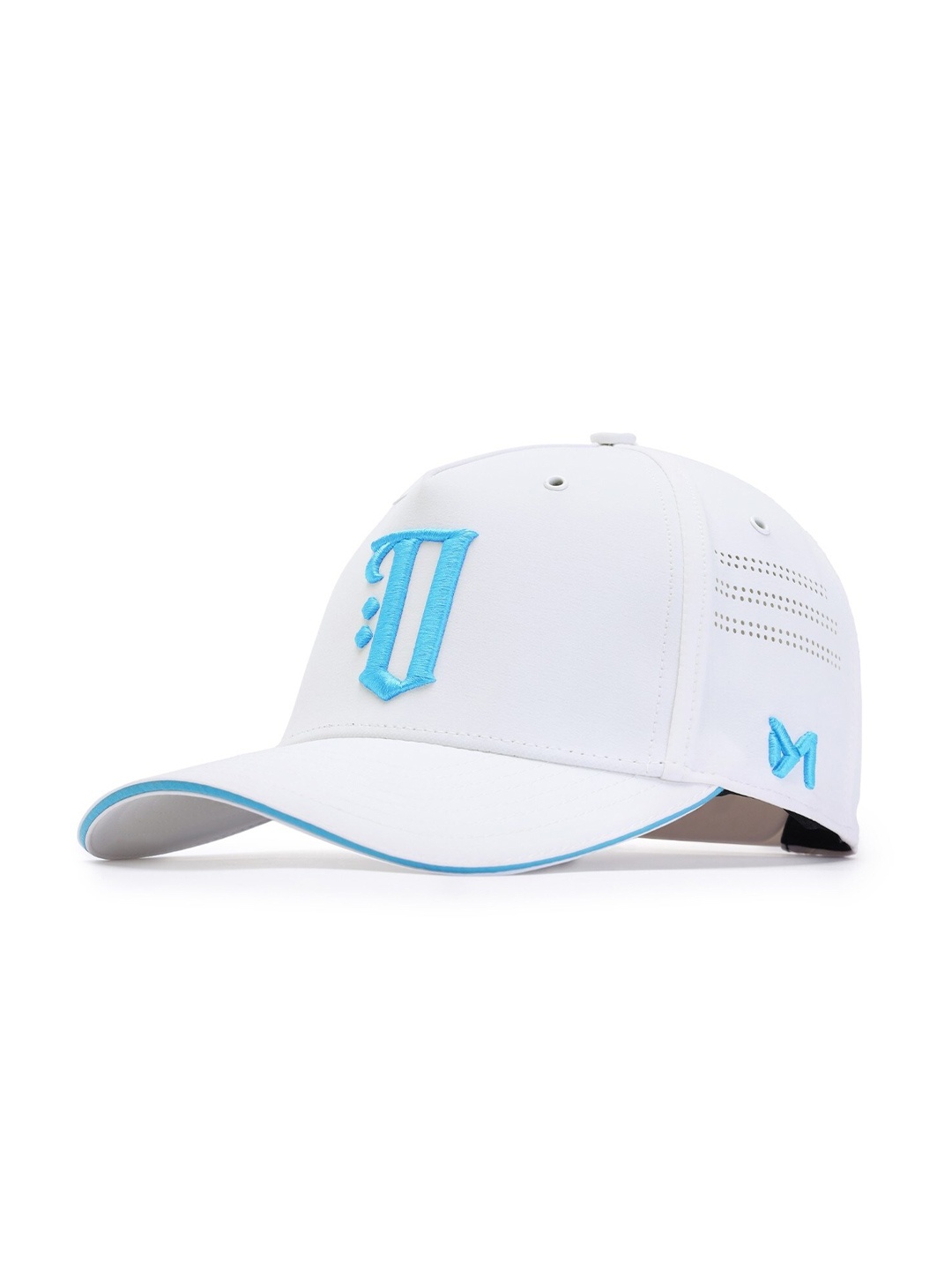

LIT-AF Unisex Embroidered Baseball Cap, White
