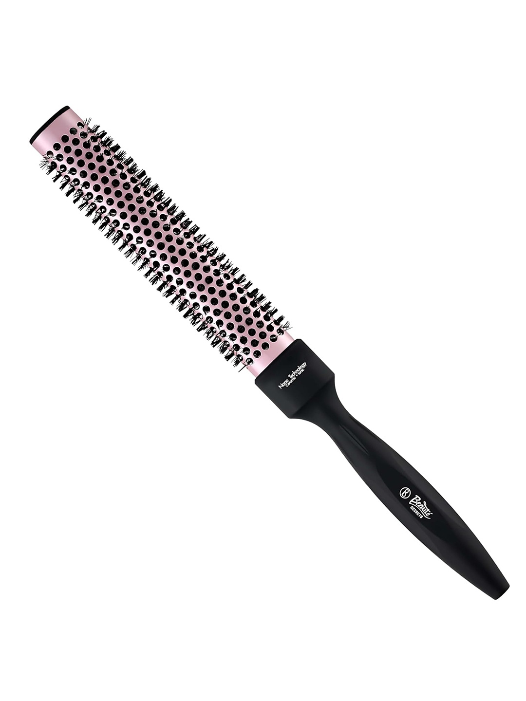 

Beaute Secrets Thermo Ceramic Hot Curl Oval Barrel Brush, Pink