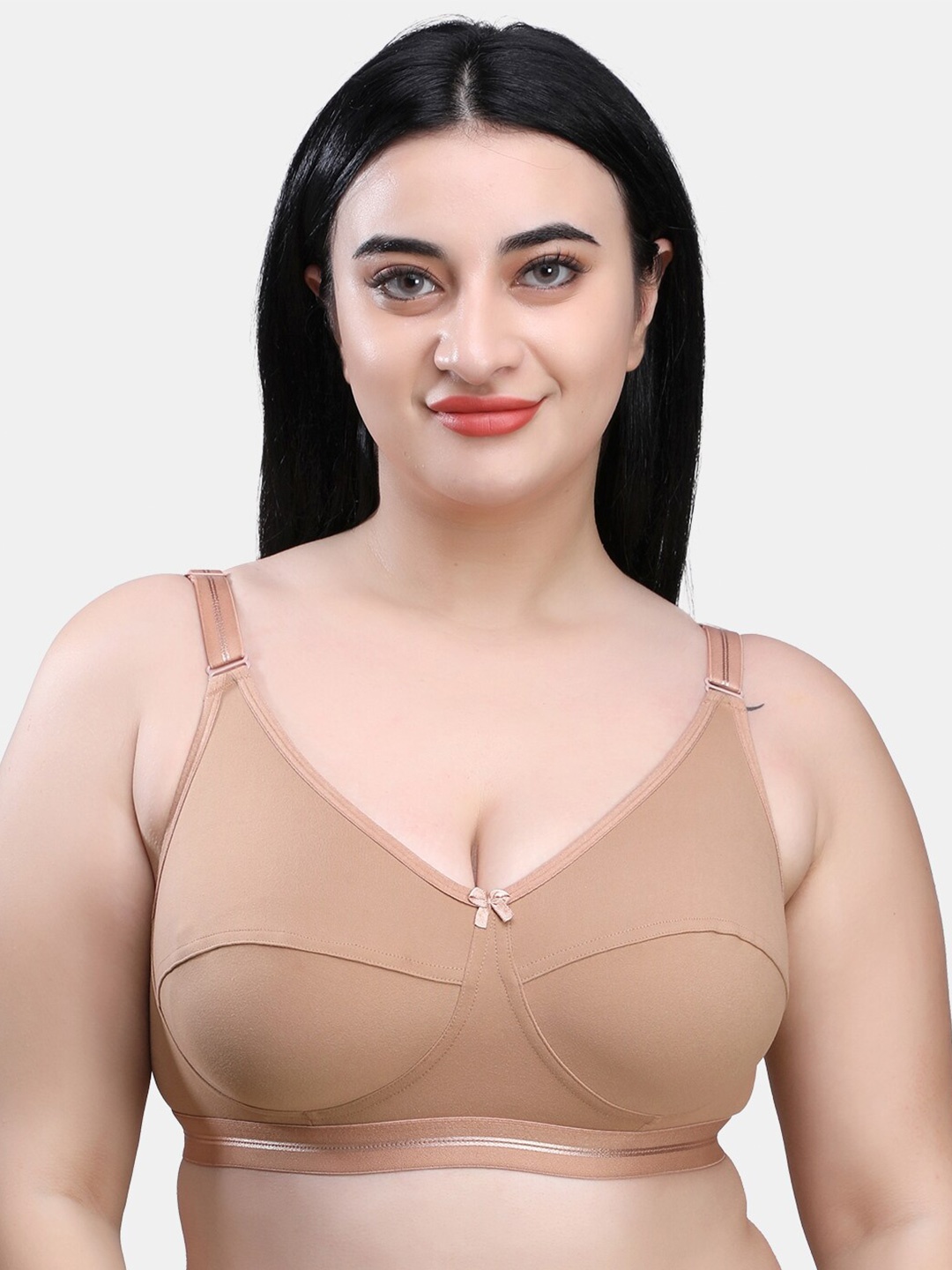 

SKDREAMS Non Padded Everyday Bra - Full Coverage, Nude