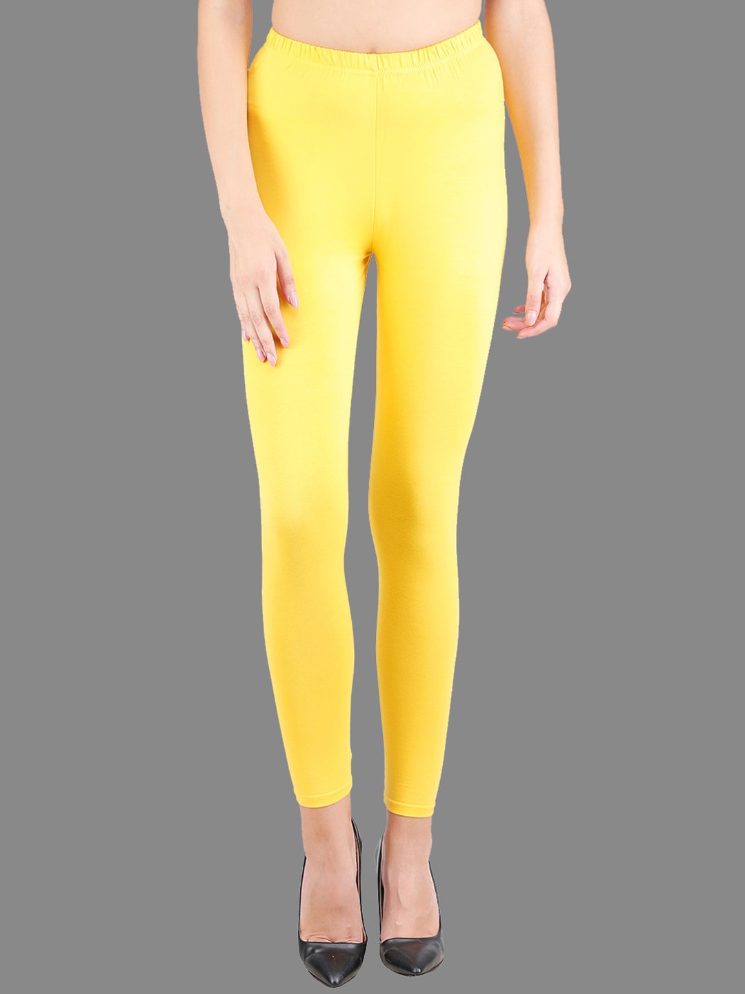 

FFU Ankle Length Leggings, Yellow
