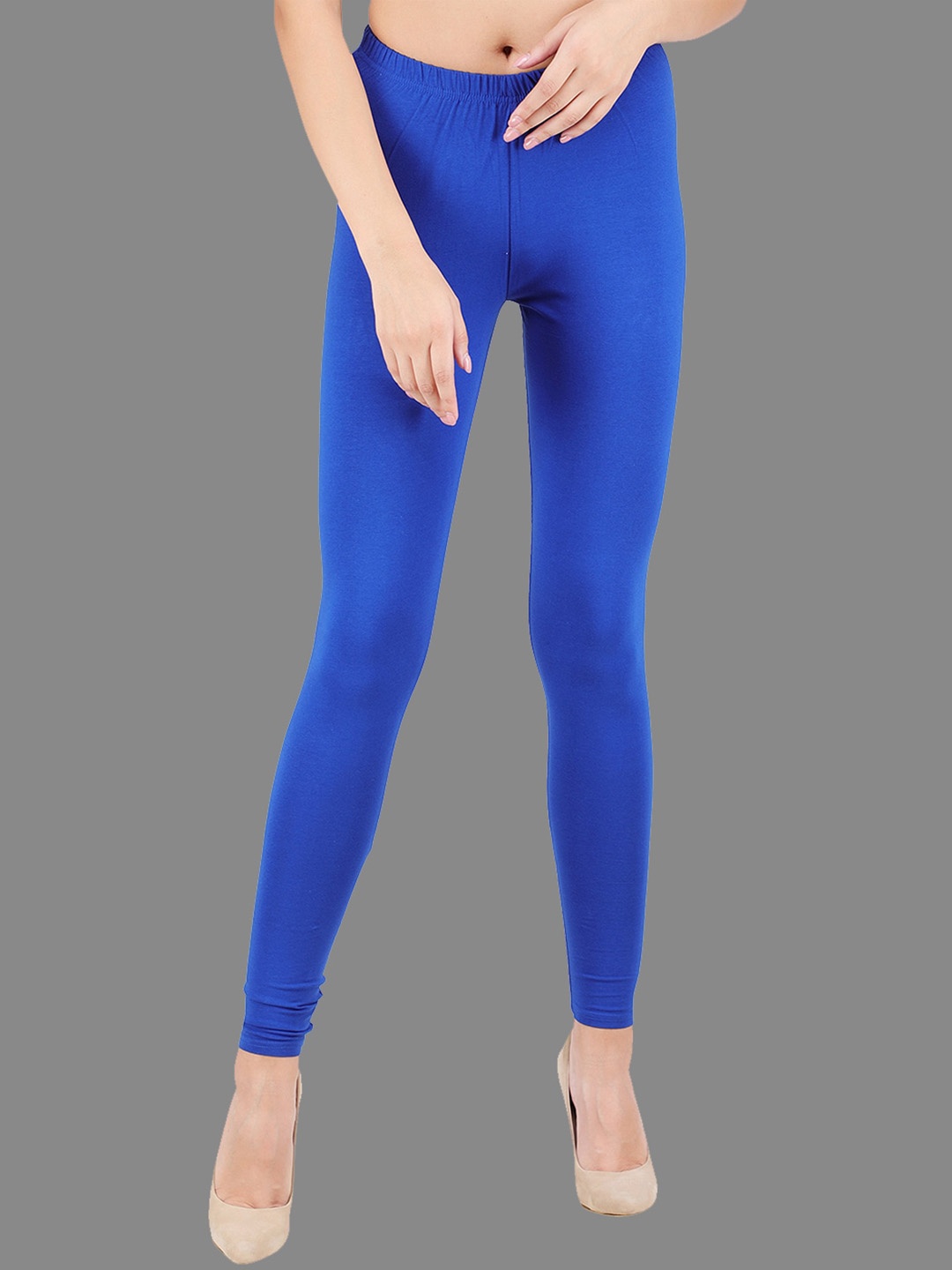 

FFU Women Ankle-length Leggings, Blue