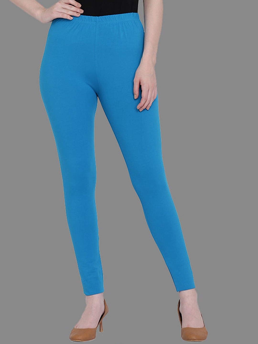 

FFU Women Ankle-length Leggings, Blue