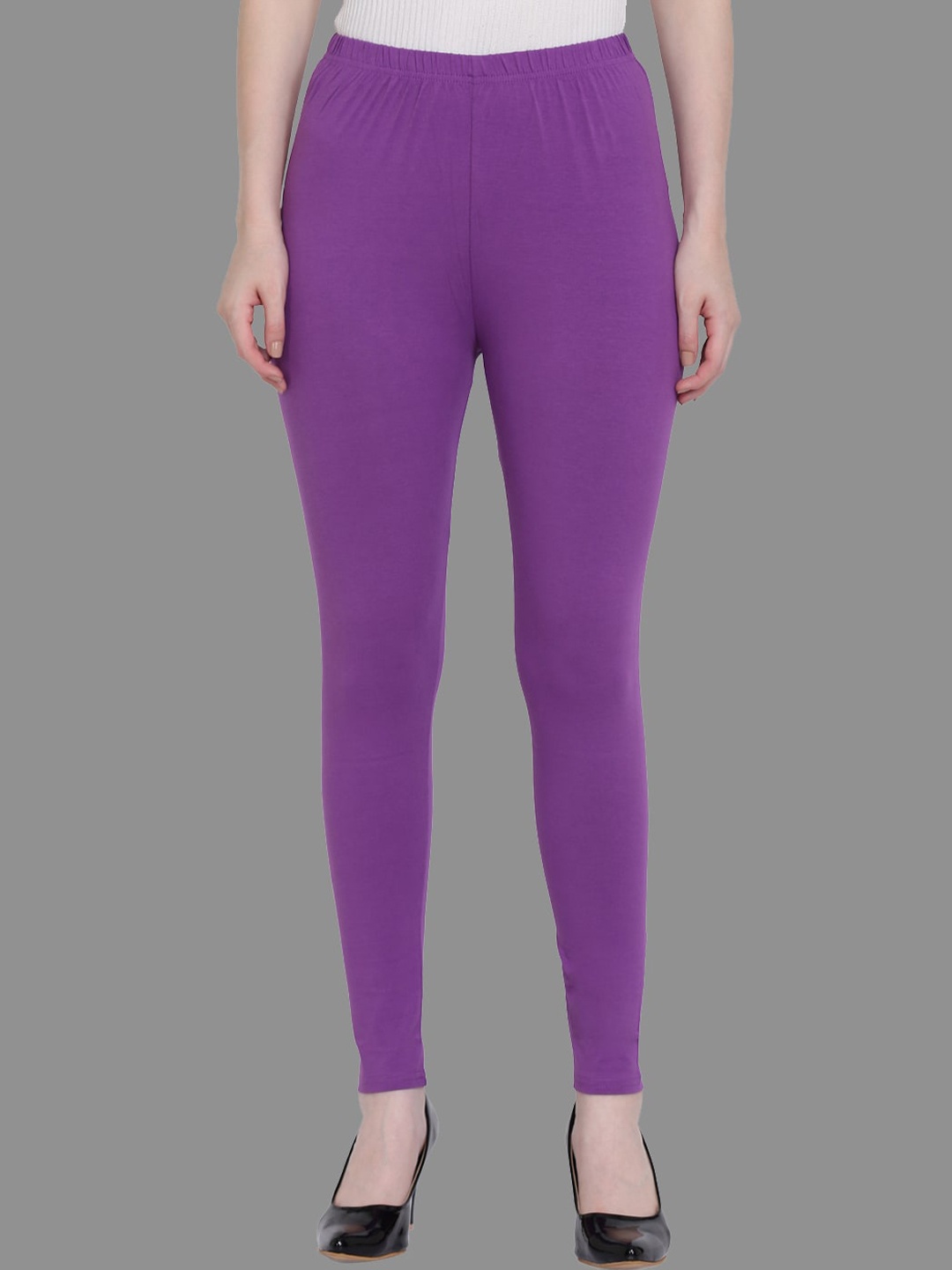 

FFU Ankle Length Leggings, Purple