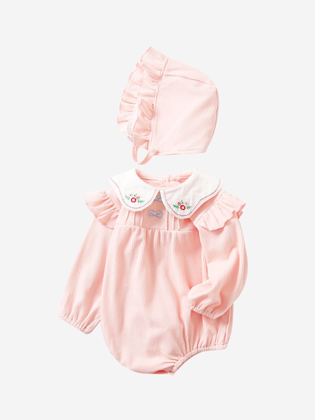 

StyleCast Infant Girls Pink Petter Pan Collar Bodysuit