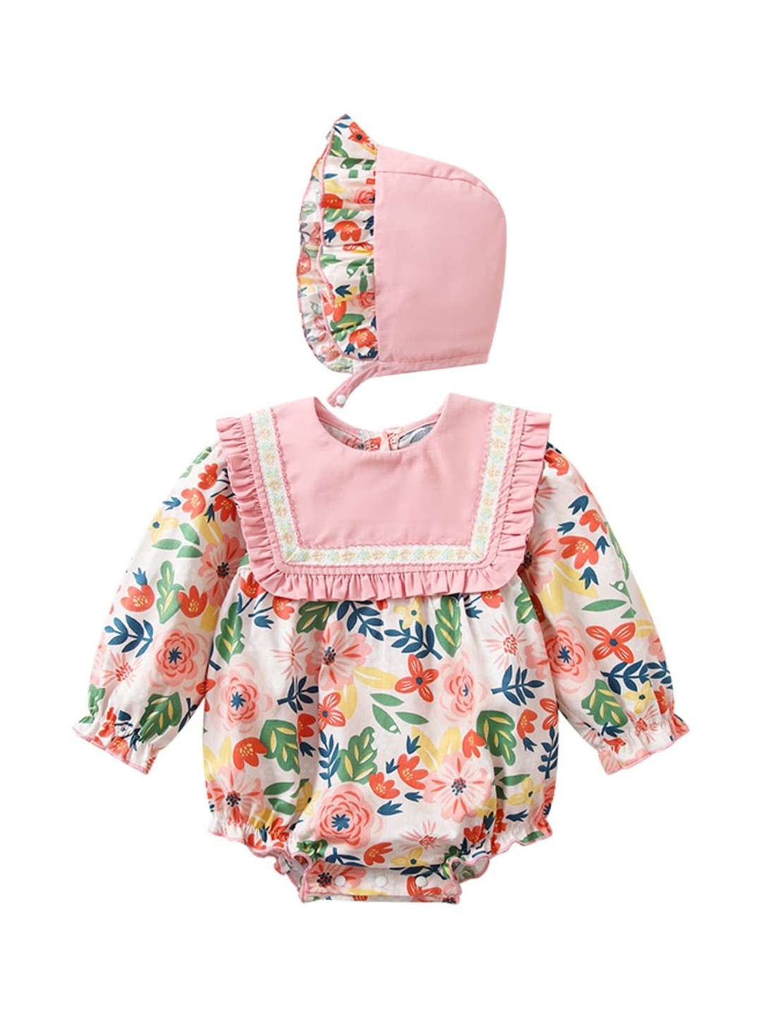 

StyleCast Infant Girls Red Printed Pure Cotton Bodysuit