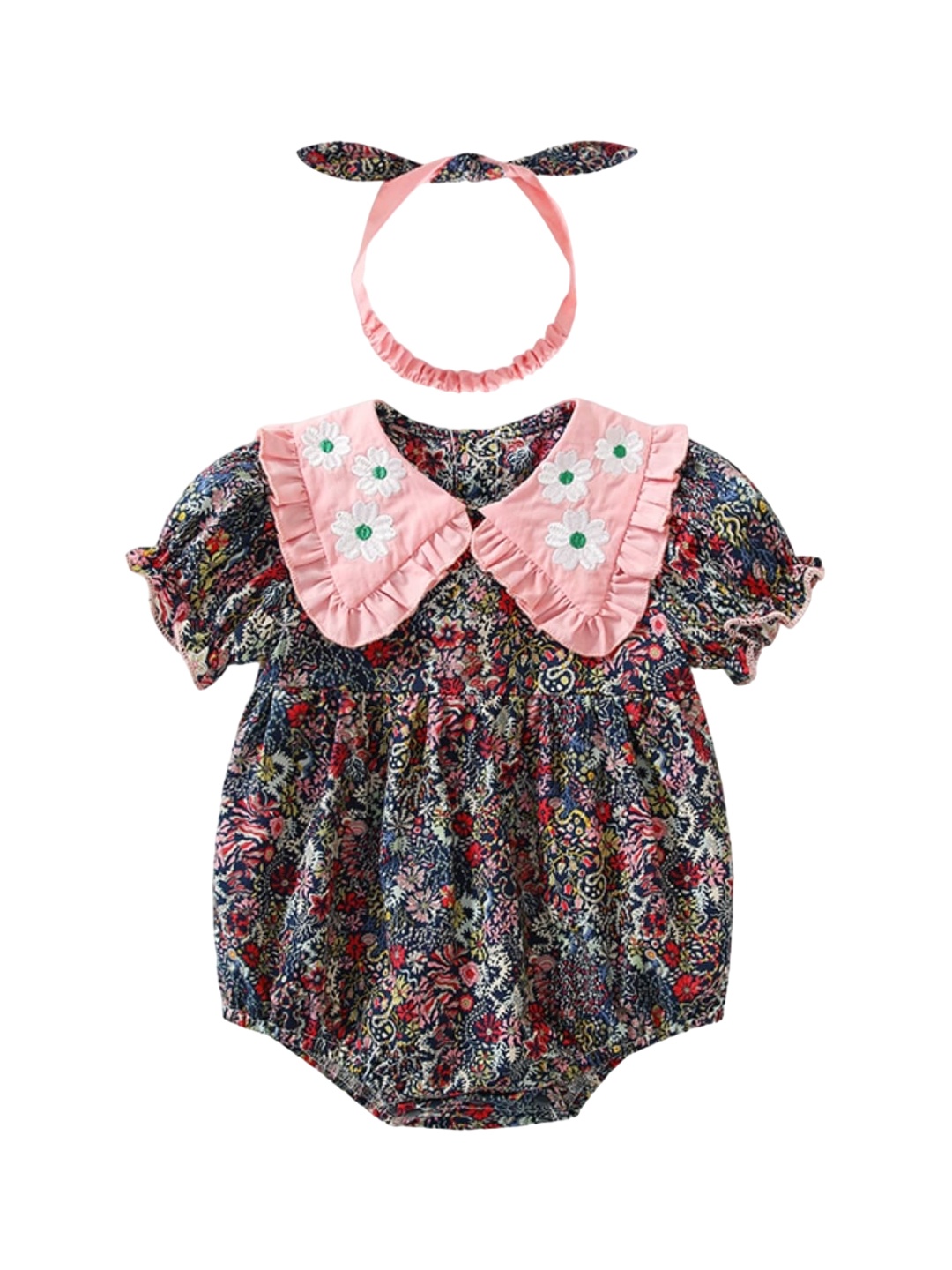 

StyleCast Infant Girls Purple Printed Pure Cotton Bodysuit