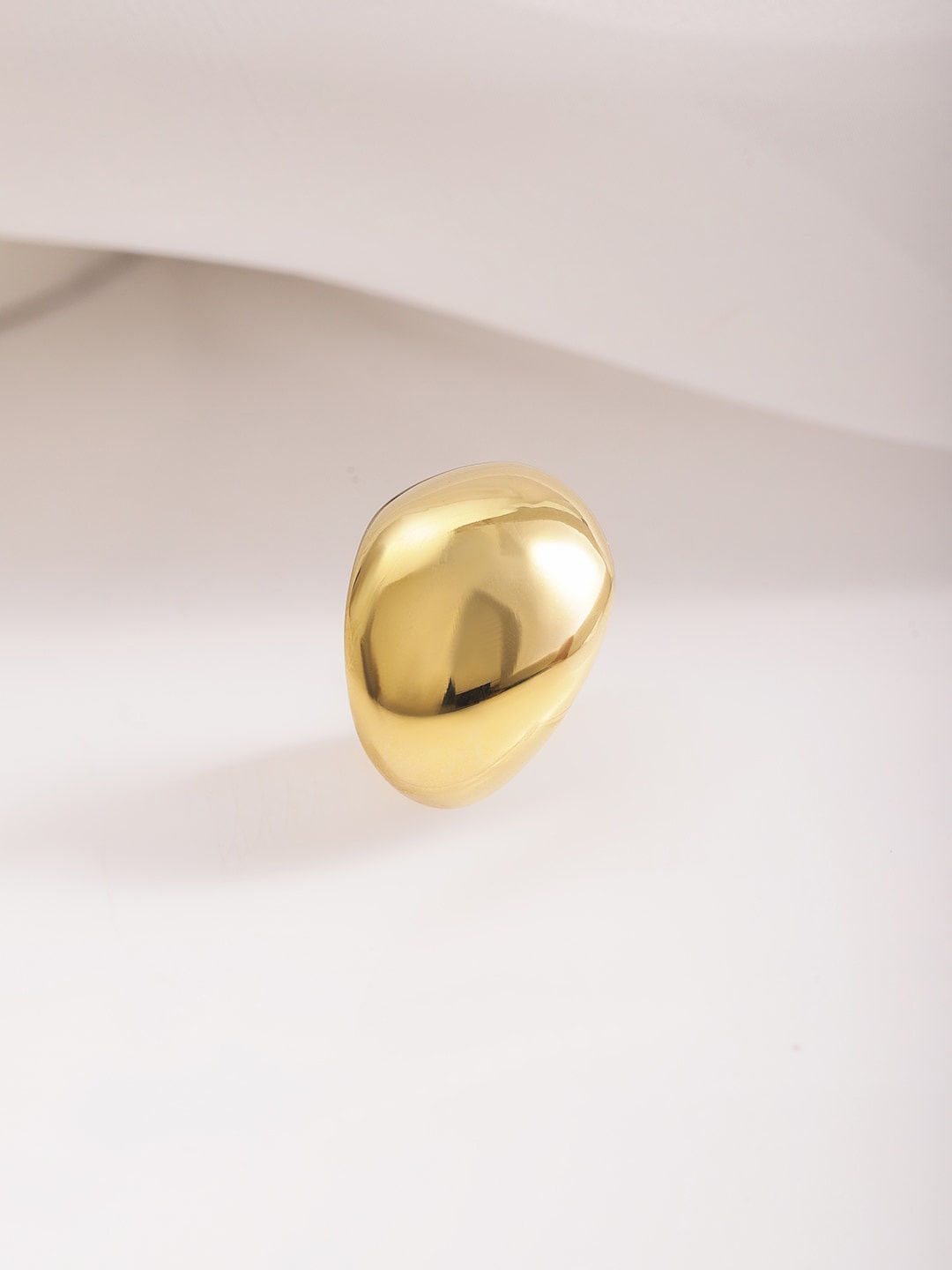 

Rubans Voguish 18KT Gold Plated Tarnish Free Waterproof Demi-Fine Finger Ring
