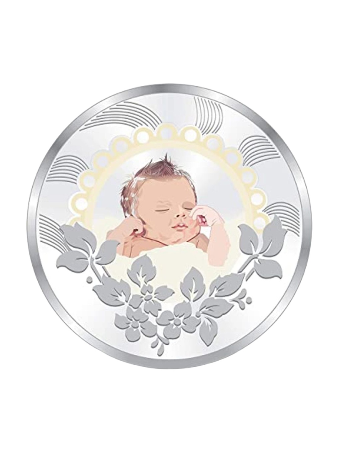 

Precious Moments New-Born Baby Event (999) Pure Silver Coin-20gm