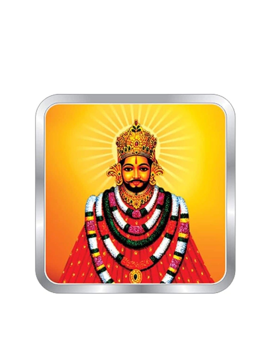 

Precious Moments Khatu Shyam Ji (999) Pure Silver Coin-20 gram