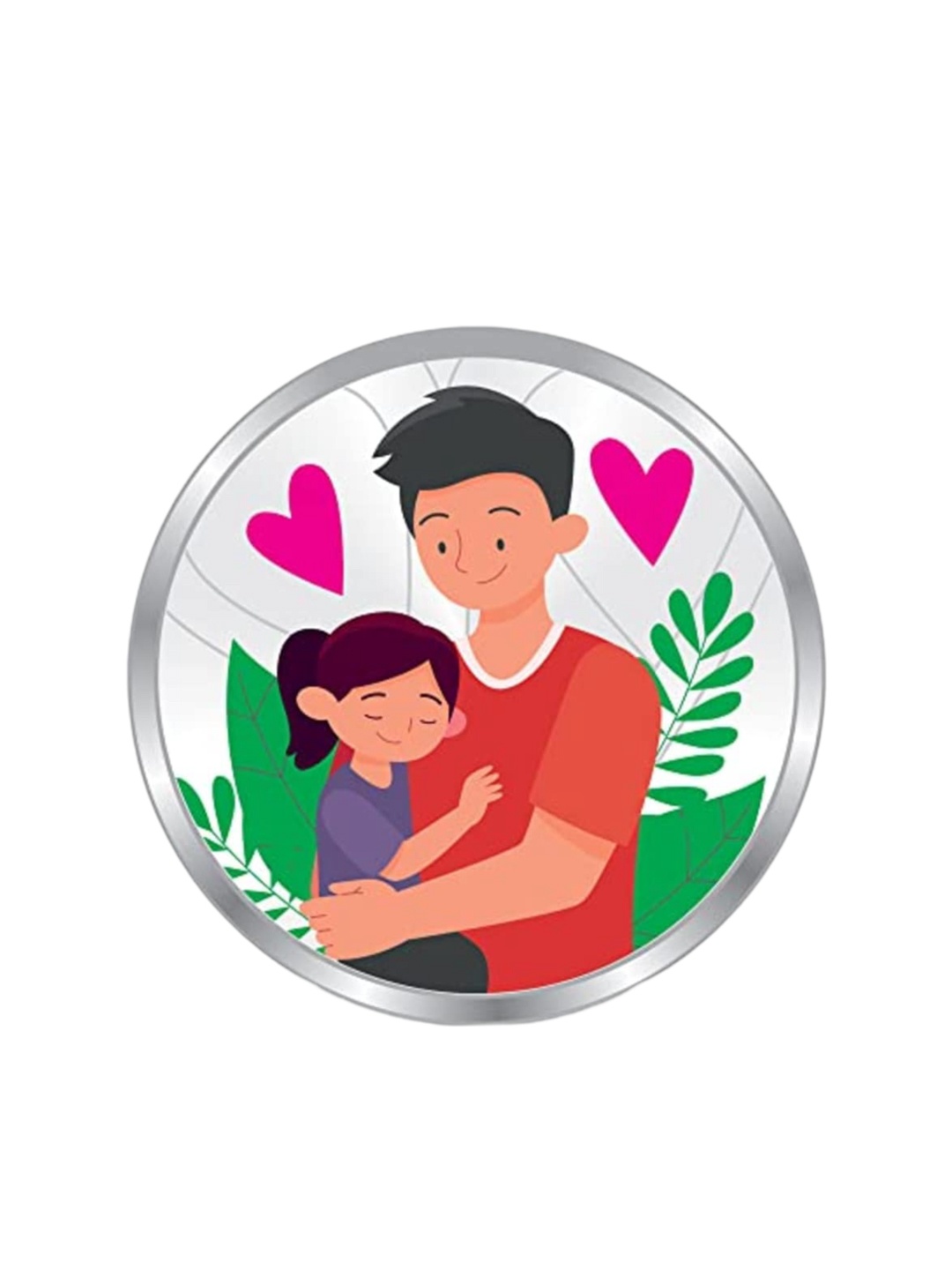 

Precious Moments Best Father Dad 999 Pure Silver Coin-20 gram