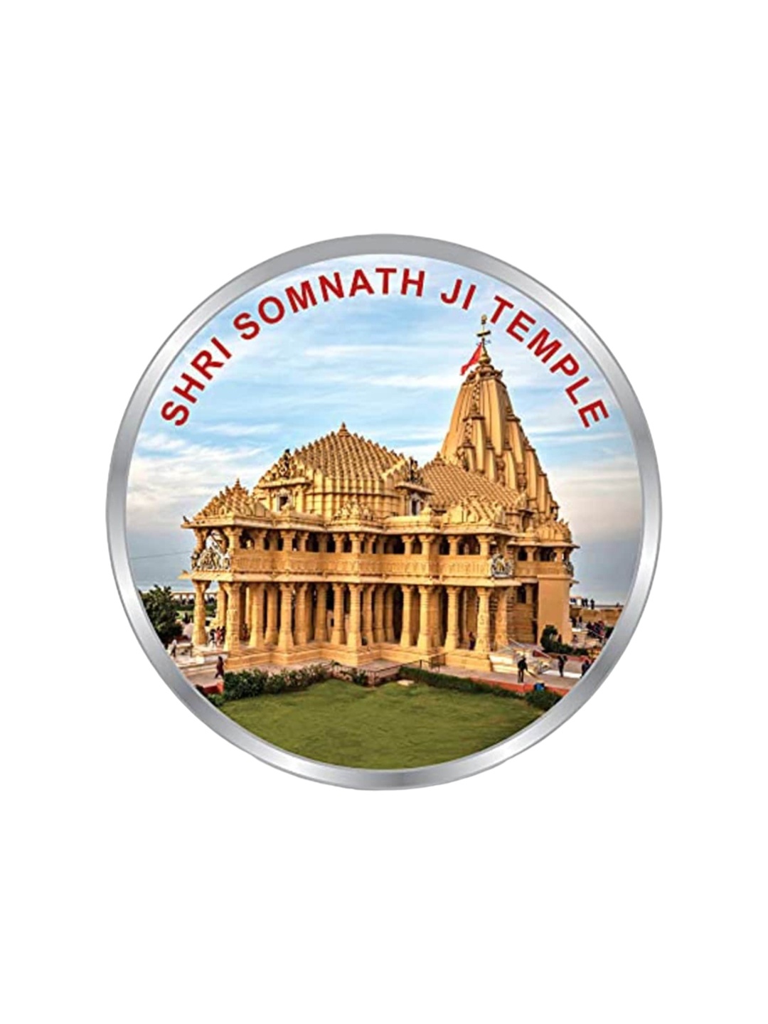 

Precious Moments Somnath Templete (999) Pure Silver Coin-20gm