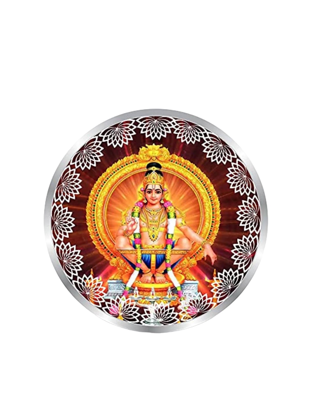 

Precious Moments Ayyappan (999) Pure Silver Coin 20gm