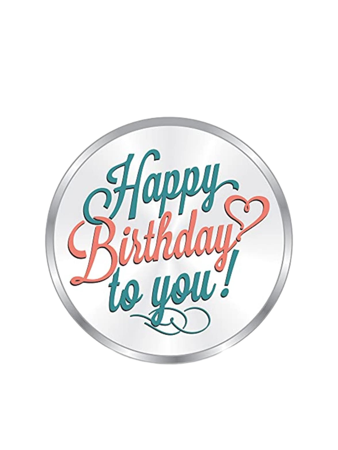 

Precious Moments Happy Birthday 999 Pure Silver Coin-10 gram