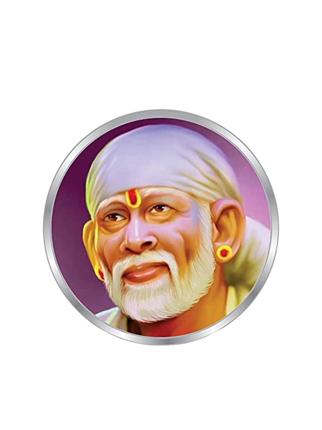 

Precious Moments Sai Baba (999) Pure Silver Coin 20gm