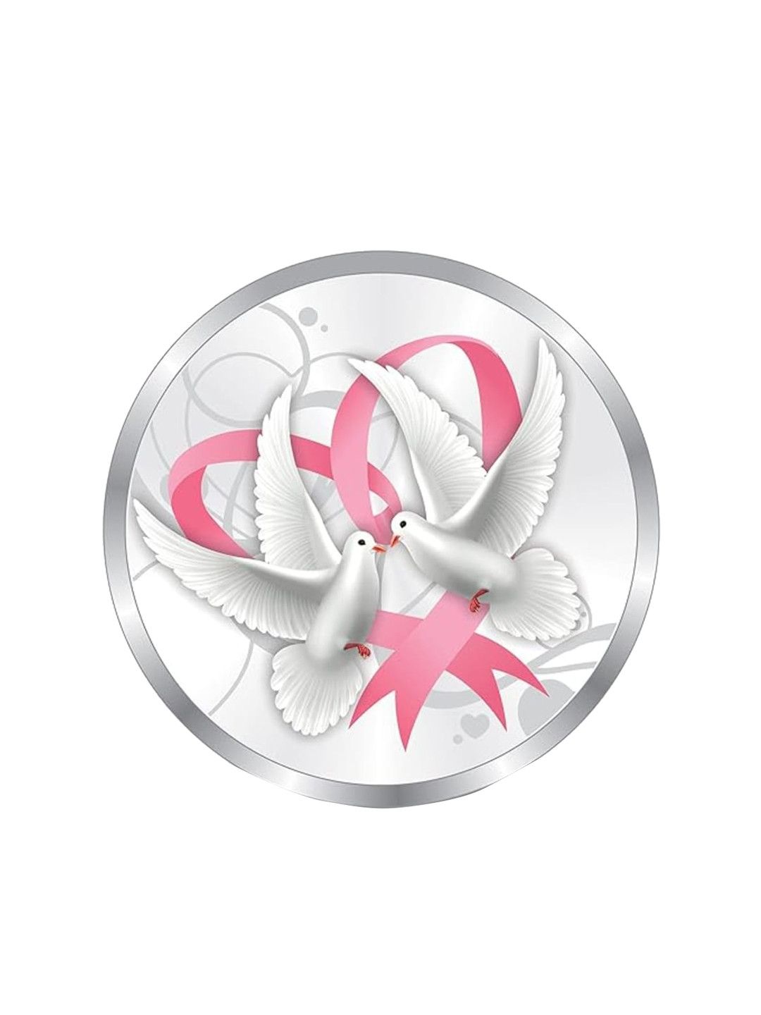 

Precious Moments Love You & Love Forever (999) Pure Silver Coin-20 gram