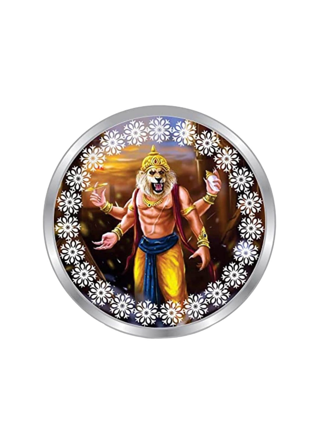 

Precious Moments Narasimha 999 Pure Silver Coin 10gm