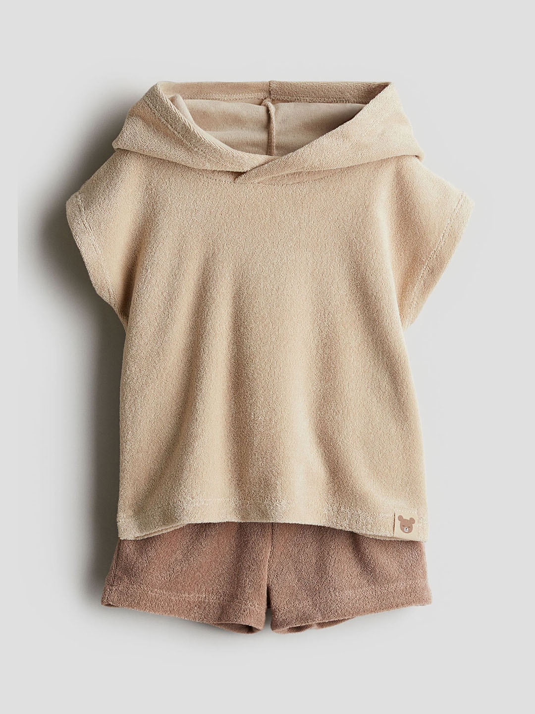 

H&M Boys 2-Piece Terry Set, Beige