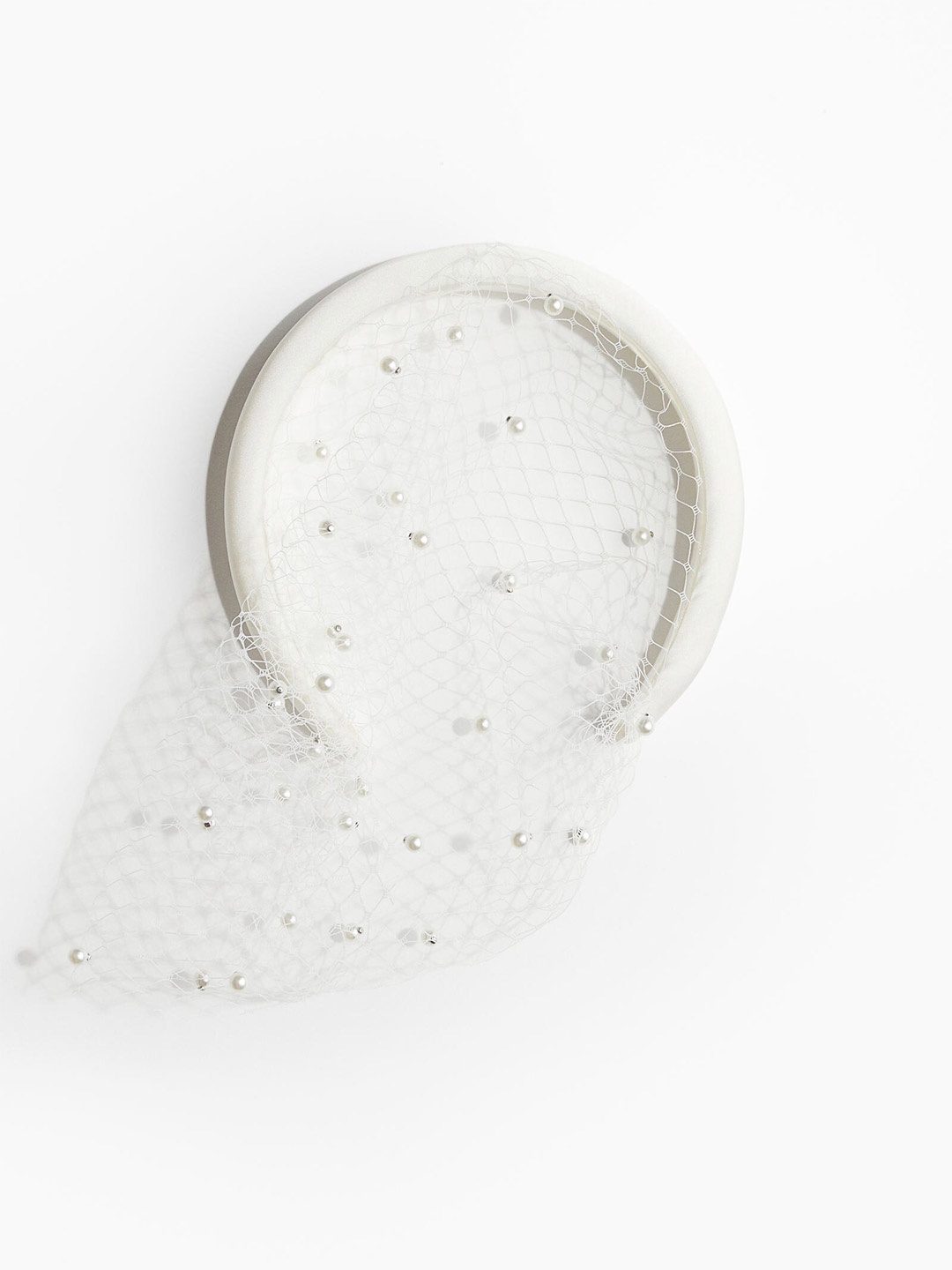 

H&M Women Veiled Alice Band, White