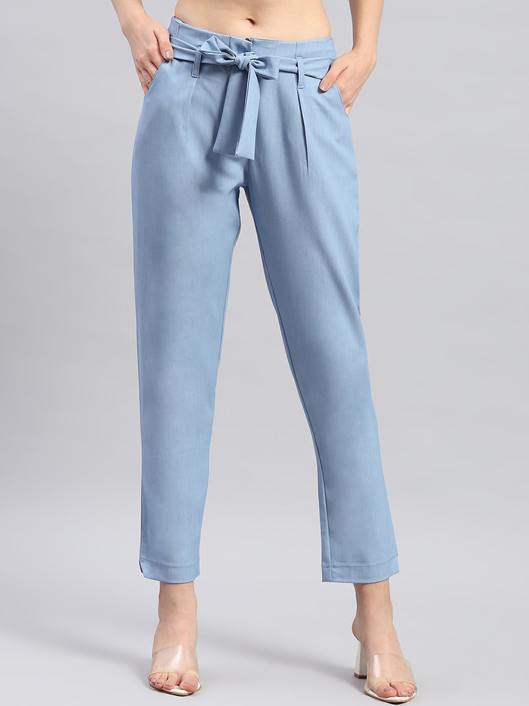 

Monte Carlo High-Rise Culottes Trousers, Blue