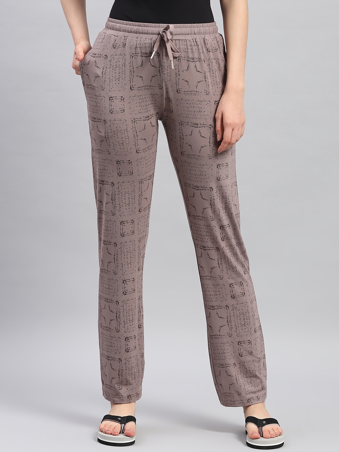 

Monte Carlo Printed Lounge Pant, Brown