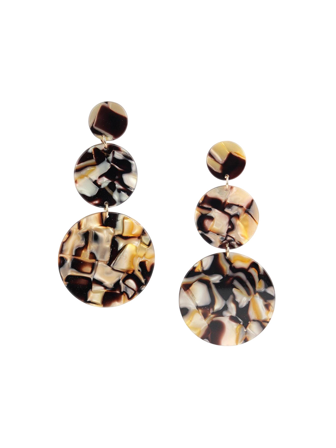 

ODETTE Contemporary Drop Earrings, Black