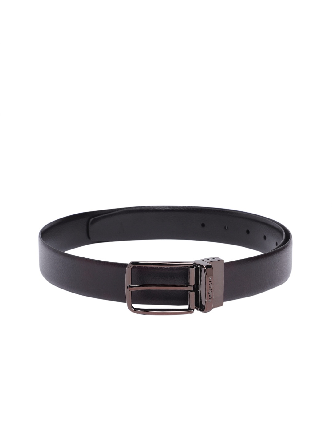 

Van Heusen Men Leather Reversible Formal Belt, Black