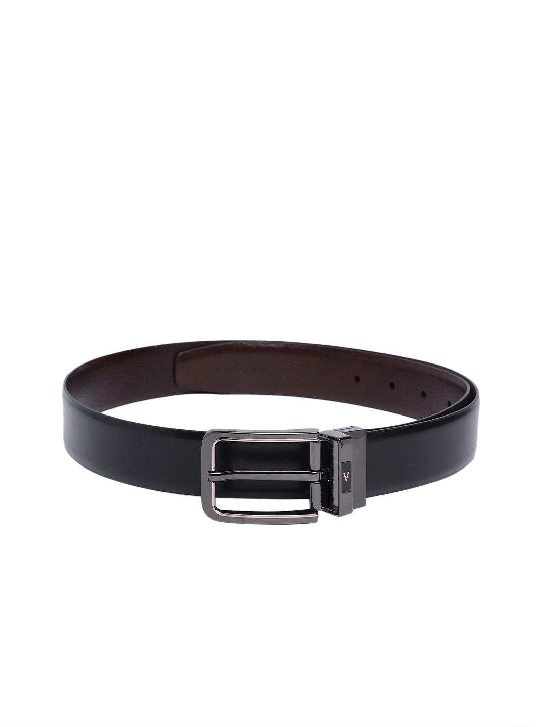 

Van Heusen Men Leather Reversible Formal Belt, Black