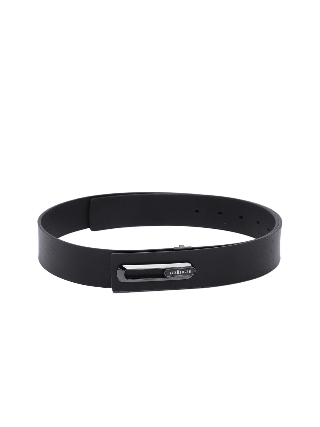 

Van Heusen Men Leather Formal Belt, Black