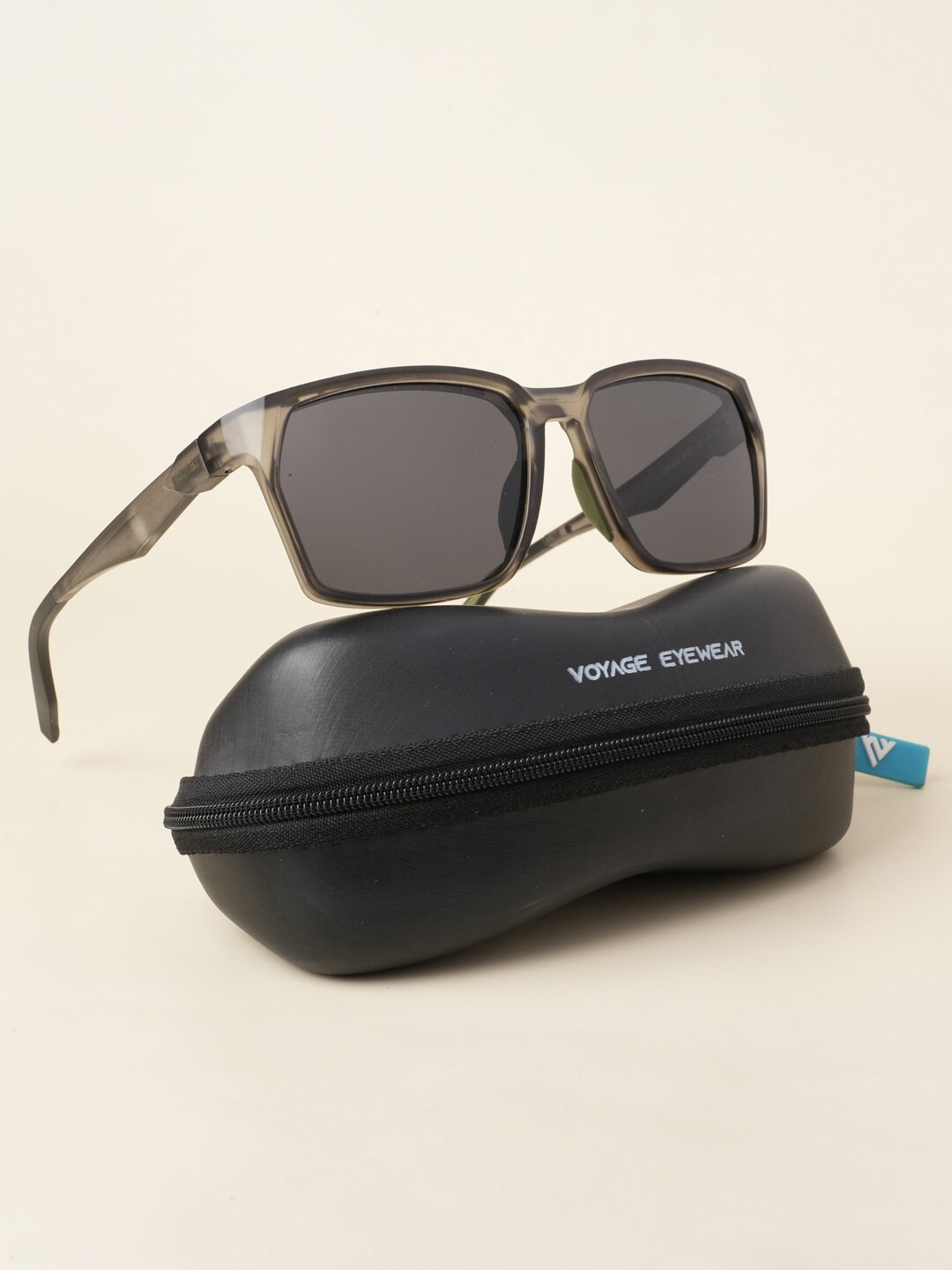 

Voyage Unisex Wayfarer Sunglasses with Polarised and UV Protected Lens-58694PMG5286, Black