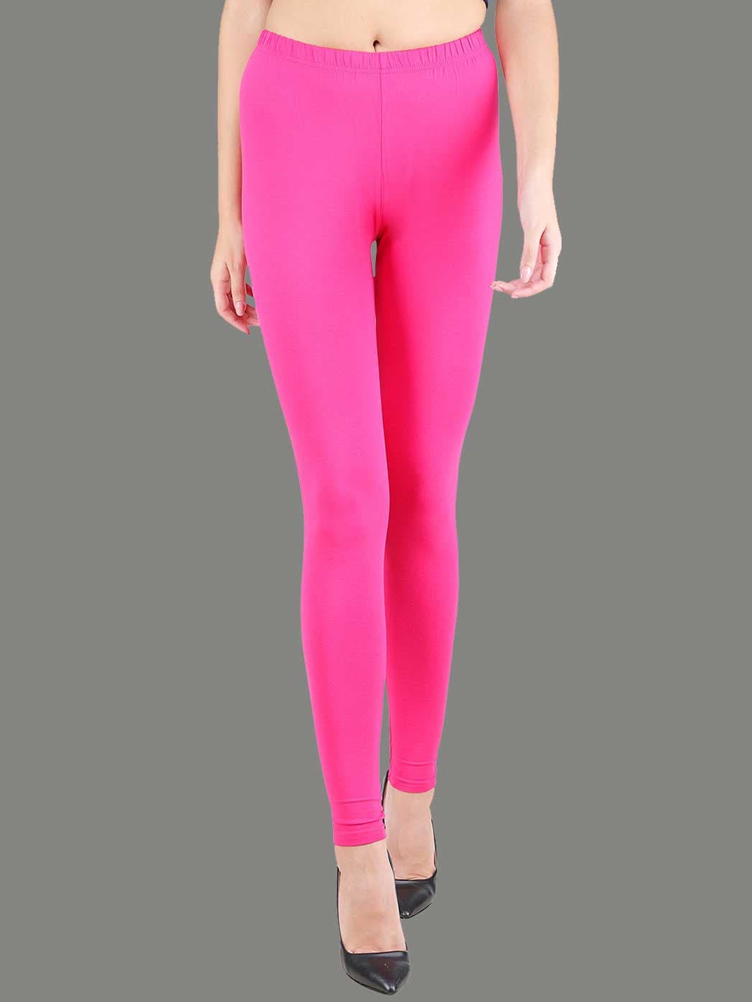 

FFU Ankle Length Leggings, Fuchsia