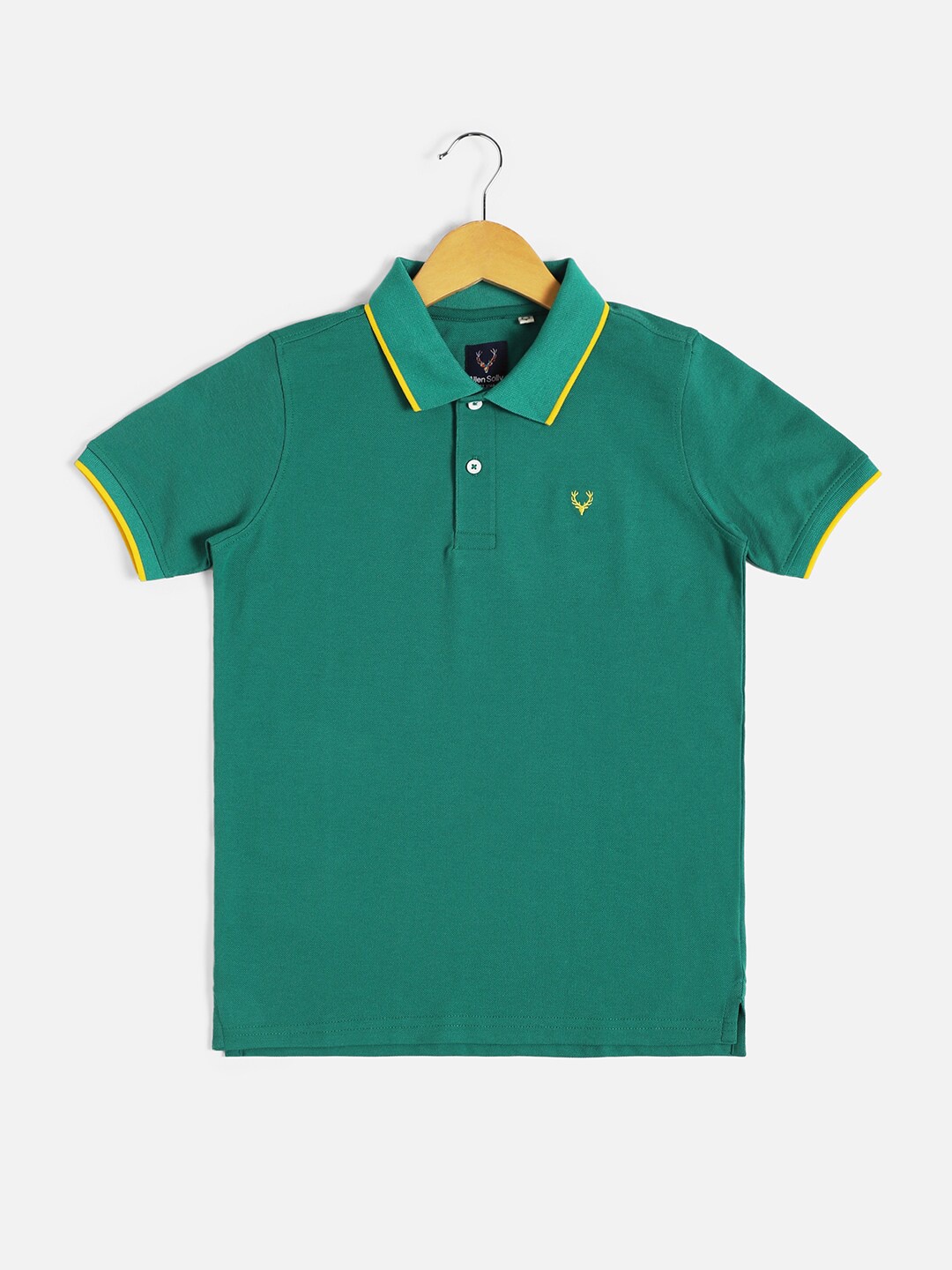 

Allen Solly Junior Boys Polo Collar T-shirt, Green