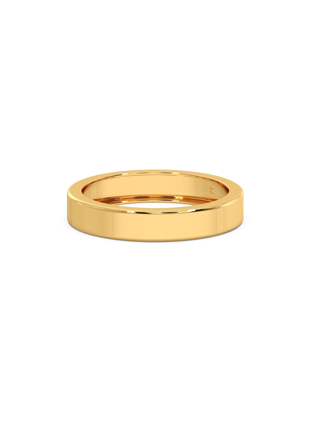 

CANDERE A KALYAN JEWELLERS COMPANY BIS Hallmark Men 18KT (750) Gold Band Ring-2.52 gm
