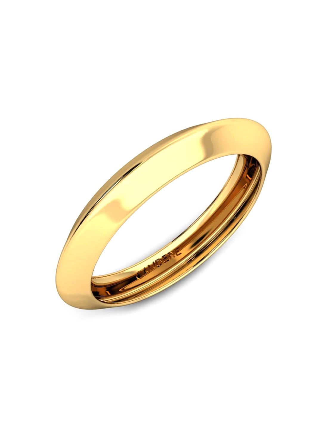 

CANDERE A KALYAN JEWELLERS COMPANY BIS Hallmark 18KT (750) Gold Finger Ring-1.33gm