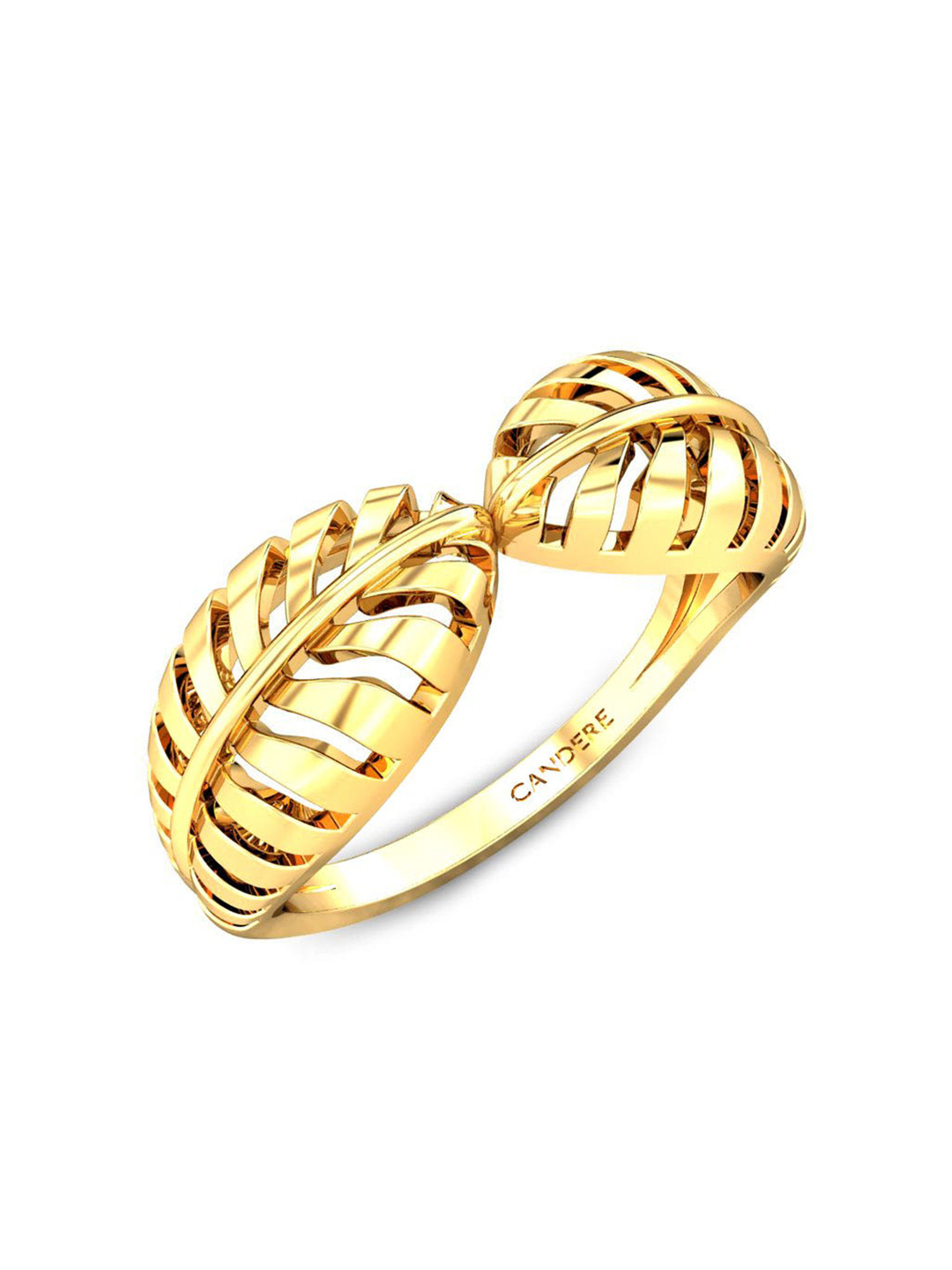 

CANDERE A KALYAN JEWELLERS COMPANY BIS Hallmark 18KT (750) Gold Finger Ring-2.41gm