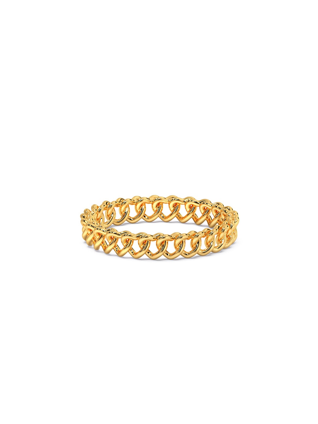 

CANDERE A KALYAN JEWELLERS COMPANY BIS Hallmark 14KT (585) Gold Finger Ring-1.17gm