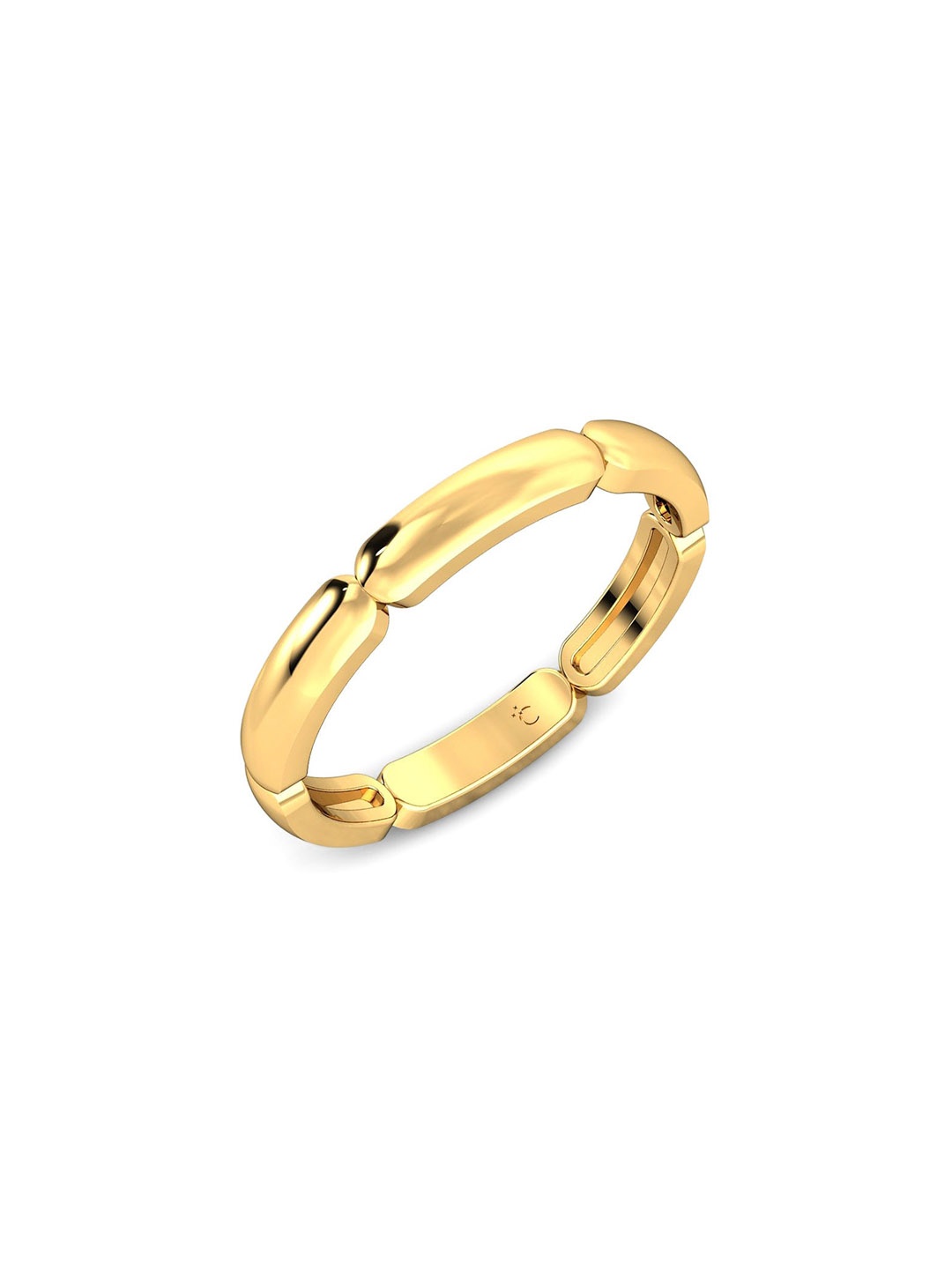 

CANDERE A KALYAN JEWELLERS COMPANY BIS Hallmark 18KT (750) Gold Finger Ring-1.95 gm