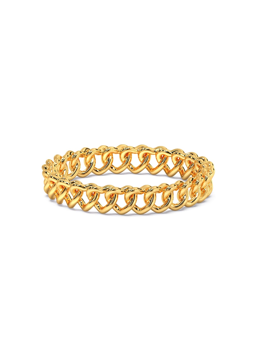 

CANDERE A KALYAN JEWELLERS COMPANY BIS Hallmark 18KT (750) Gold Finger Ring-1.3gm