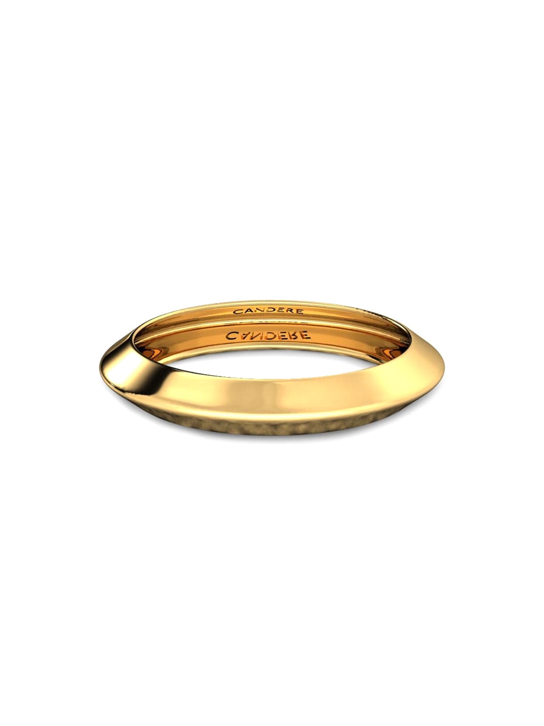 

CANDERE A KALYAN JEWELLERS COMPANY BIS Hallmark 18KT (750) Gold Finger Ring-1.22gm