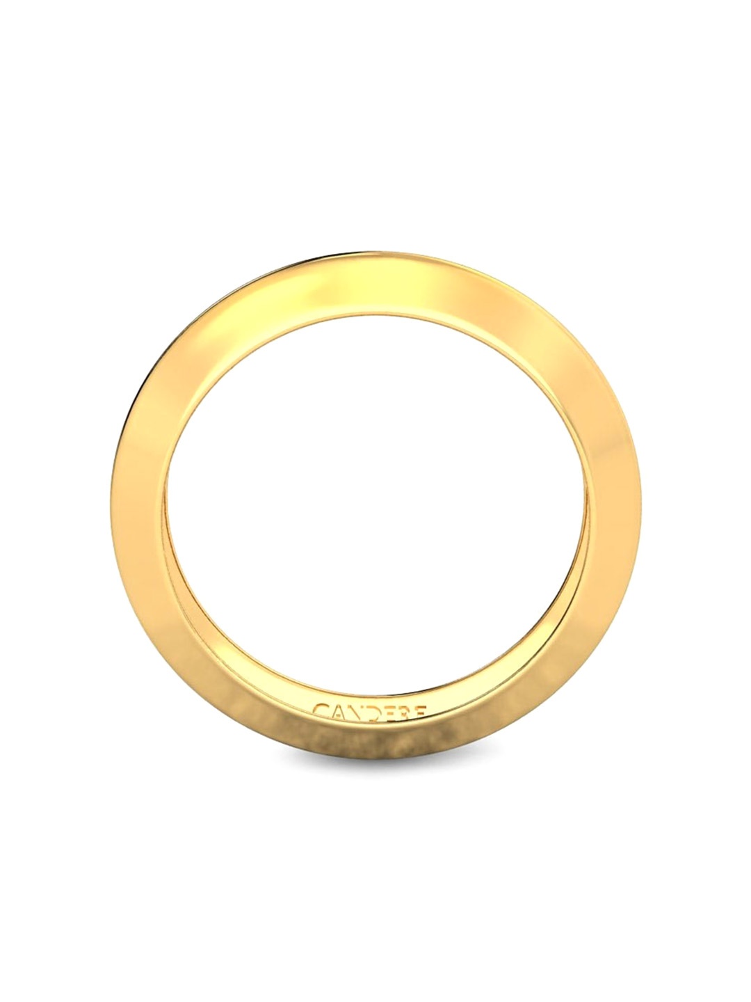 

CANDERE A KALYAN JEWELLERS COMPANY BIS Hallmark 18KT (750) Gold Finger Ring-1.26gm