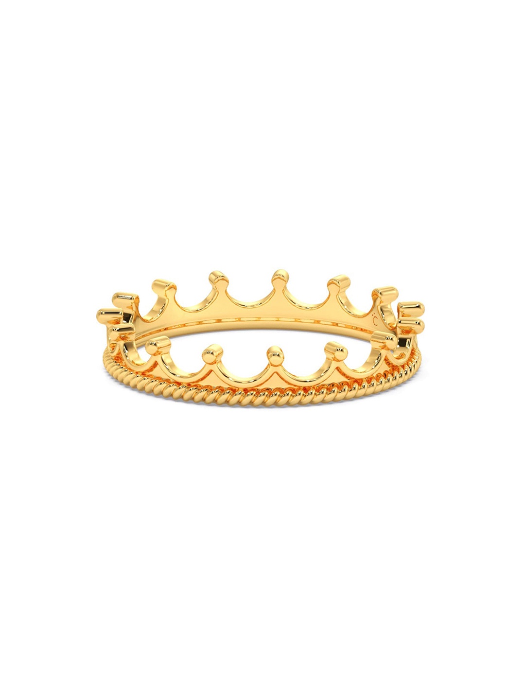 

CANDERE A KALYAN JEWELLERS COMPANY 14KT (585) Gold Finger Ring- 1.22gm