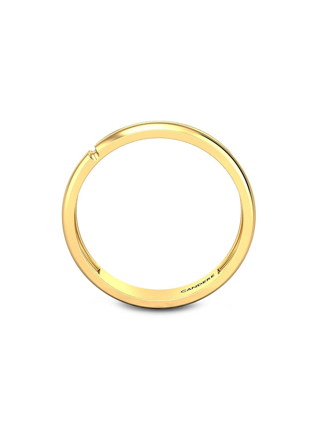 

CANDERE A KALYAN JEWELLERS COMPANY BIS Hallmark 18KT (750) Gold Finger Ring-3.05gm